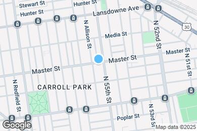 Map image of the property - 5512 Master St