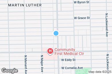 Map image of the property - 3656 N Central Ave