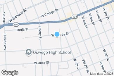 Map image of the property - 122 W Oneida St