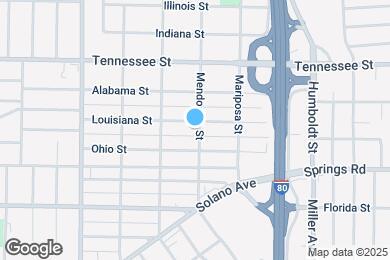 Map image of the property - 223 Mendocino St