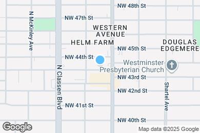 Map image of the property - 1121 NW 43rd St