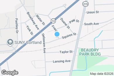 Map image of the property - 22 Frank St