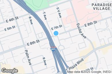 Map image of the property - 800 Paradise Dr