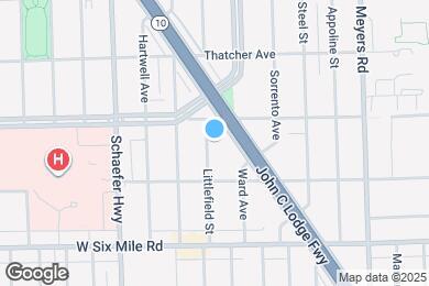 Map image of the property - 17376 Littlefield St