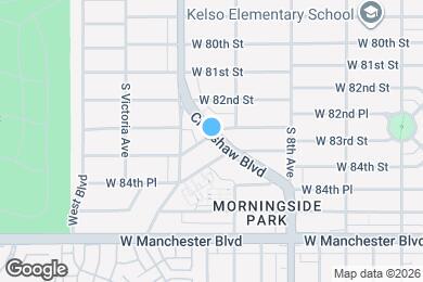 Map image of the property - 3334 W 83rd St