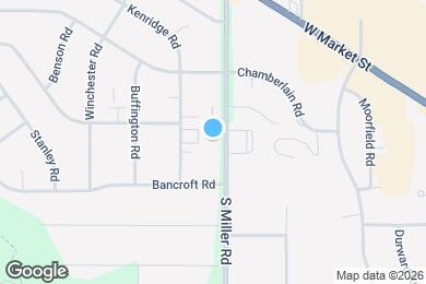 Map image of the property - 168 S Miller Rd