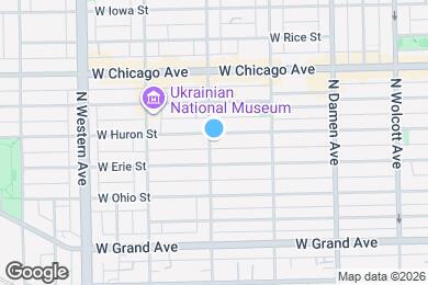 Map image of the property - 2159 W Huron St