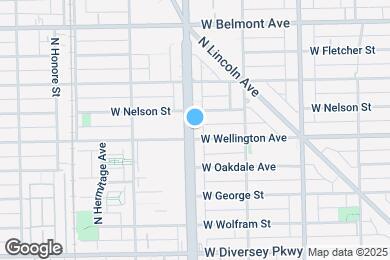 Map image of the property - 3007 N Ashland Ave