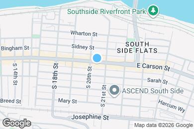 Map image of the property - South Side Apartments
