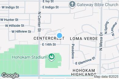 Map image of the property - 121 E 14th Pl