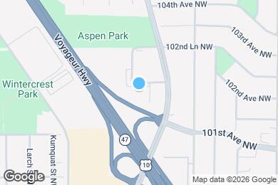 Map image of the property - Golden Aspen Flats - 161