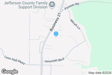 Map image of the property - 438 Cedarview Ct