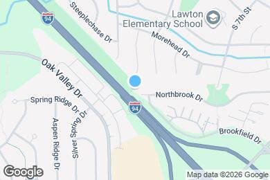 Map image of the property - 1385 Northbrook Dr