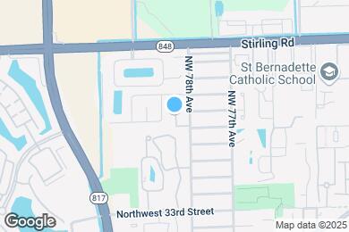 Map image of the property - 3791 NW 78th Ave