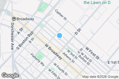 Map image of the property - 119 Bolton St