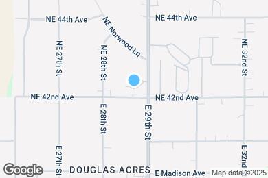 Map image of the property - 4212 E 29th St