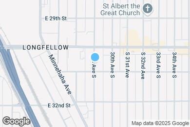 Map image of the property - 2832 E 31st St