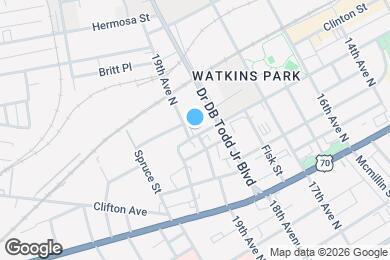 Map image of the property - 1816 Jo Johnston Ave