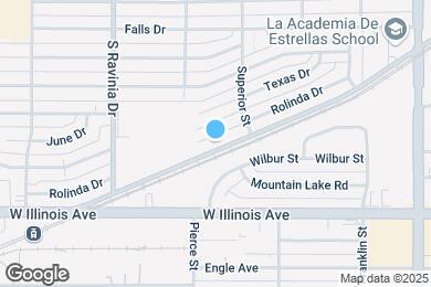 Map image of the property - 2728 Rolinda Dr