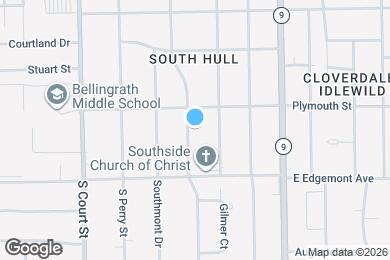 Map image of the property - 3333 Gilmer Ave