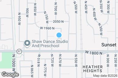 Map image of the property - 1881 N 660 W