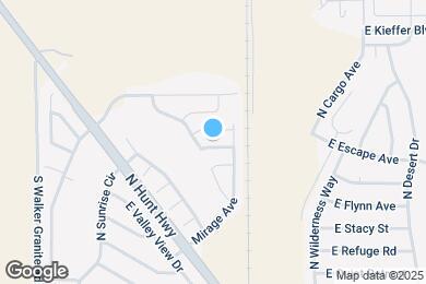 Map image of the property - 6100 E Paradise Ln