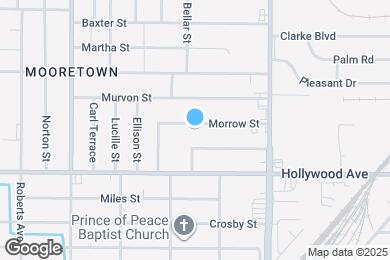 Map image of the property - 3837 Morrow St