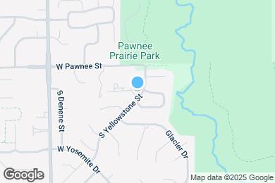 Map image of the property - 2421 S Yellowstone St