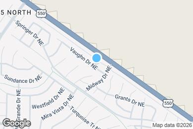 Map image of the property - 6301 Vaughn Dr NE