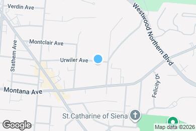 Map image of the property - 2817 Urwiler Ave