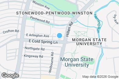 Map image of the property - 1652 E Cold Spring Ln
