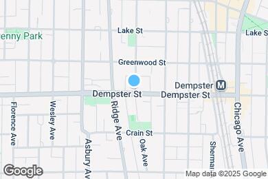 Map image of the property - 1310 Oak