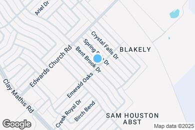 Map image of the property - 2624 Bent Brook Dr