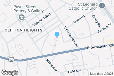 Map image of the property - 319 Ridgedale Rd
