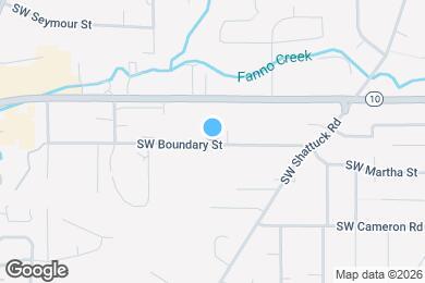 Map image of the property - 5819 SW Boundary St