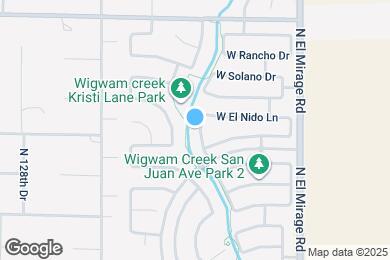 Map image of the property - 5722 N 124th Ln