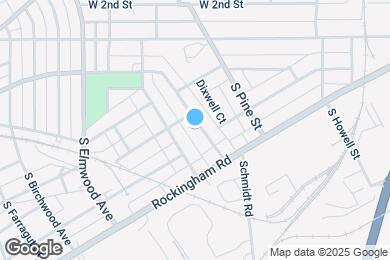 Map image of the property - 416 S Hancock Ave