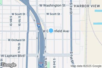 Map image of the property - 1409 S 3rd St