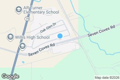 Map image of the property - 955 Oak Falls Dr