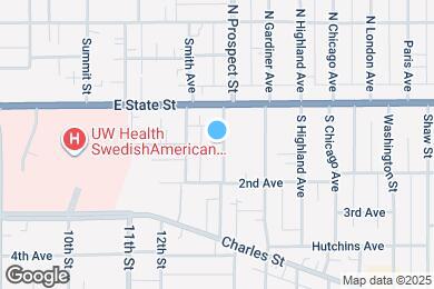 Map image of the property - 133 S Prospect St