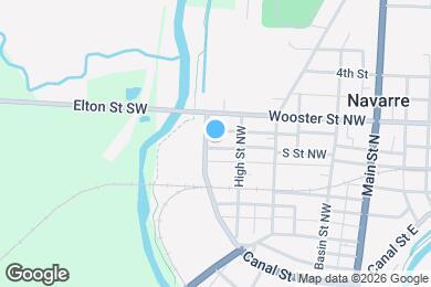 Map image of the property - 302 Canal St W