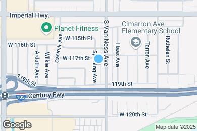 Map image of the property - 11716 Spinning Ave