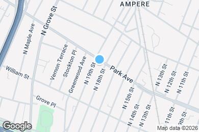 Map image of the property - 105 Park Ave