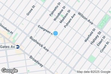 Map image of the property - 565 Evergreen Ave