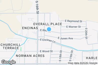 Map image of the property - 1645 E Illini St