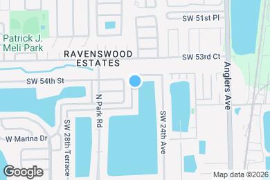 Map image of the property - 5426 SW 25th Ave