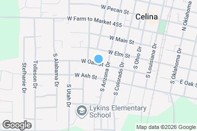 Map image of the property - 510 W Oak St