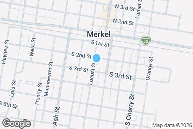 Map image of the property - 207 Locust