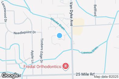 Map image of the property - 55439 Ambassador Ct