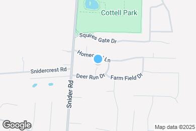 Map image of the property - 5900 Deer Run Dr